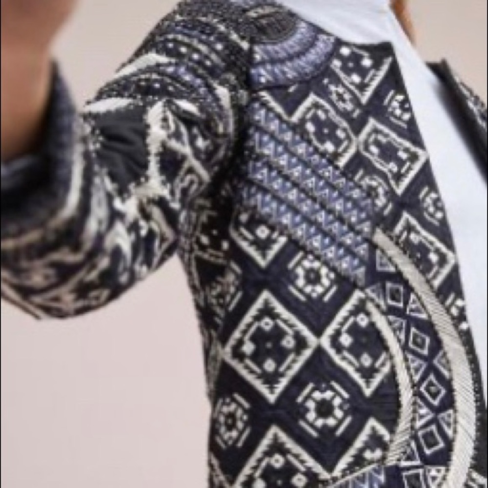 Quilted Embellish Jacket